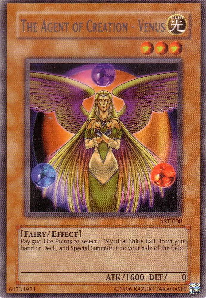 The Agent of Creation - Venus from Ancient Sanctuary - Unlimited - Yu-Gi-Oh!