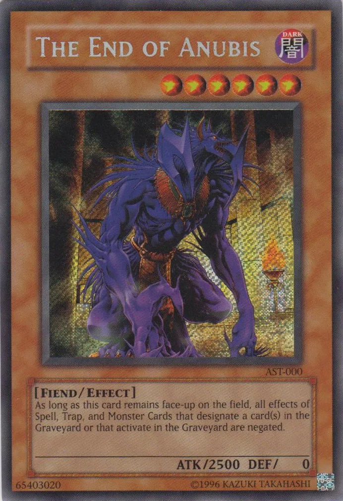 The End of Anubis — Ancient Sanctuary - Unlimited — Yu-Gi-Oh!