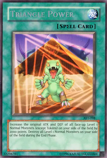 Triangle Power — Ancient Sanctuary - Unlimited — Yu-Gi-Oh!