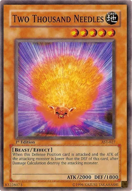 Two Thousand Needles — Ancient Sanctuary - Unlimited — Yu-Gi-Oh!