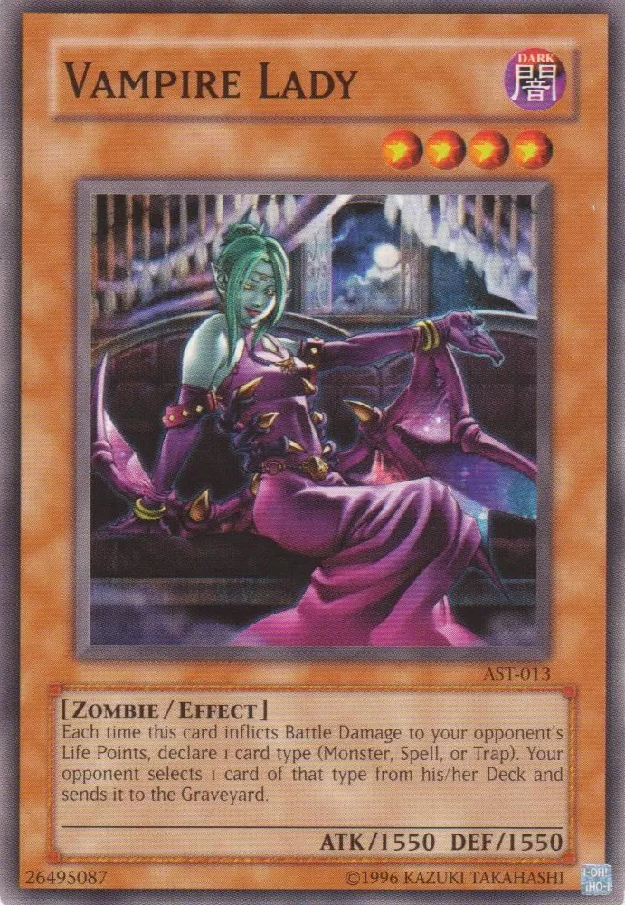 Vampire Lady — Ancient Sanctuary - Unlimited — Yu-Gi-Oh!