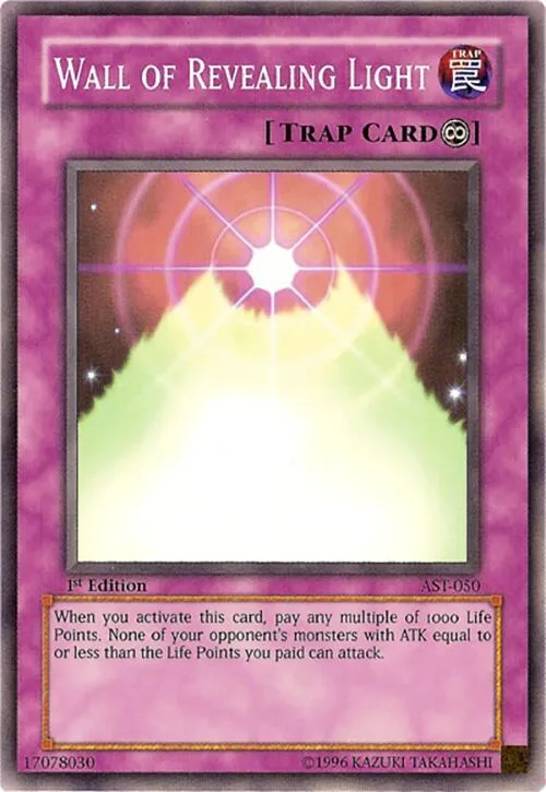 Wall of Revealing Light — Ancient Sanctuary - Unlimited — Yu-Gi-Oh!