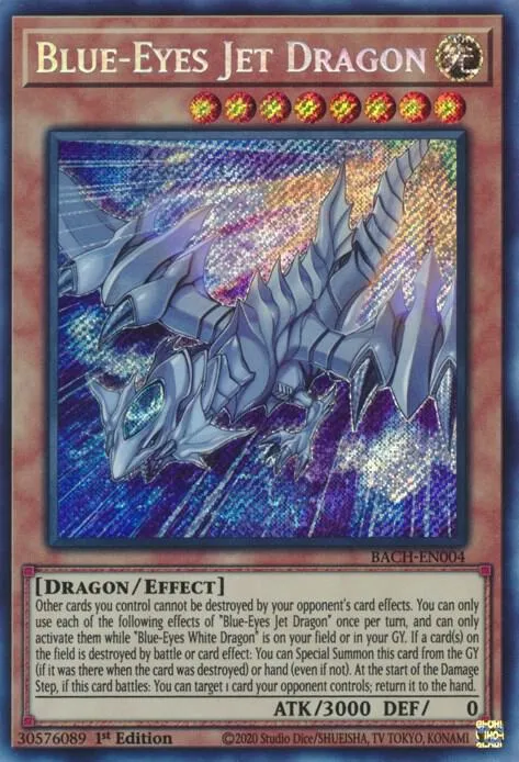 Blue-Eyes Jet Dragon — Battle of Chaos (BACH) — Yu-Gi-Oh!
