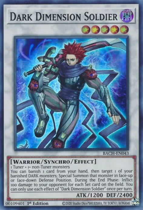 Dark Dimension Soldier — Battle of Chaos (BACH) — Yu-Gi-Oh!