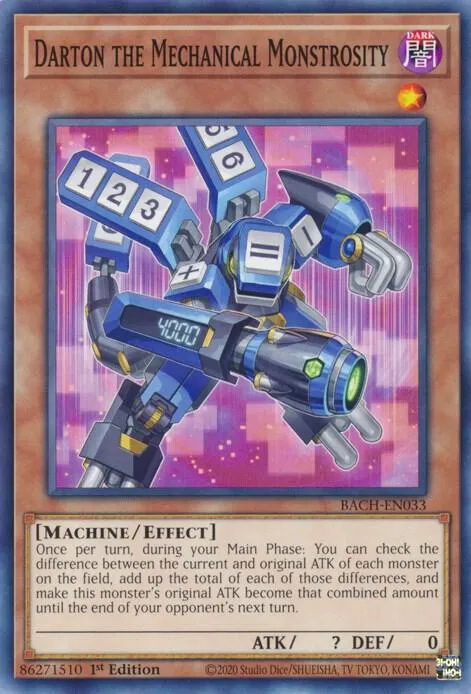 Darton the Mechanical Monstrosity — Battle of Chaos (BACH) — Yu-Gi-Oh!