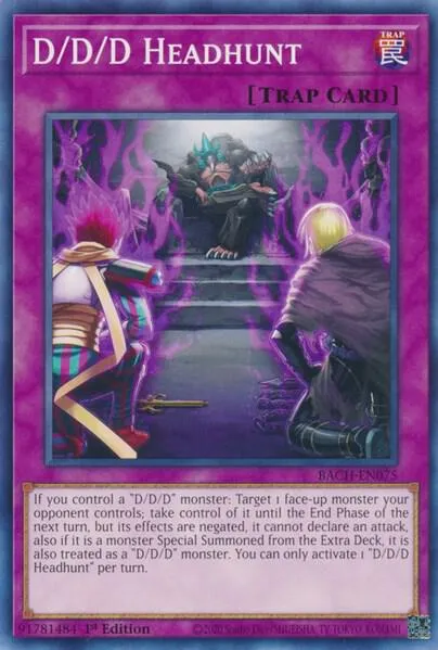 D/D/D Headhunt — Battle of Chaos (BACH) — Yu-Gi-Oh!