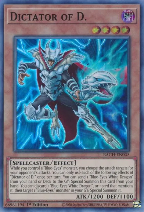 Dictator of D. from Battle of Chaos (BACH) - Yu-Gi-Oh!