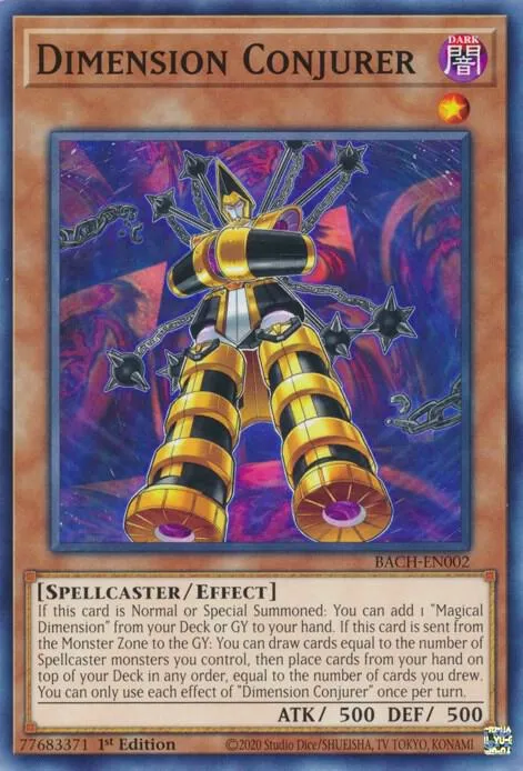 Dimension Conjurer — Battle of Chaos (BACH) — Yu-Gi-Oh!