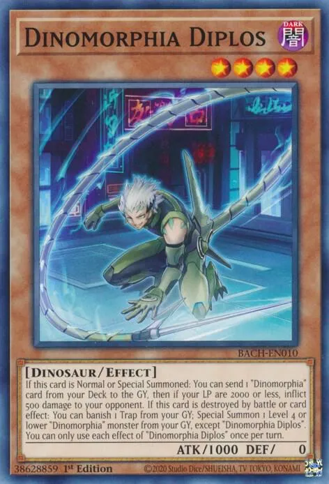 Dinomorphia Diplos — Battle of Chaos (BACH) — Yu-Gi-Oh!
