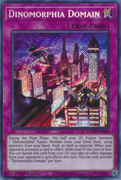 Domaine Dinomorphia — Battle of Chaos (BACH) — Yu-Gi-Oh!
