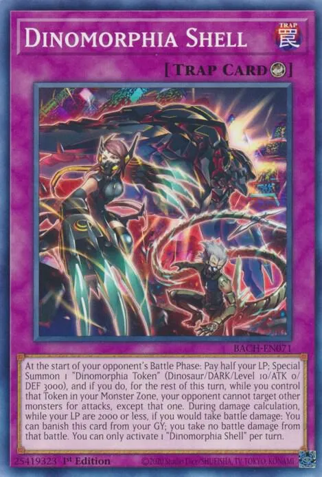 Dinomorphia Shell — Battle of Chaos (BACH) — Yu-Gi-Oh!