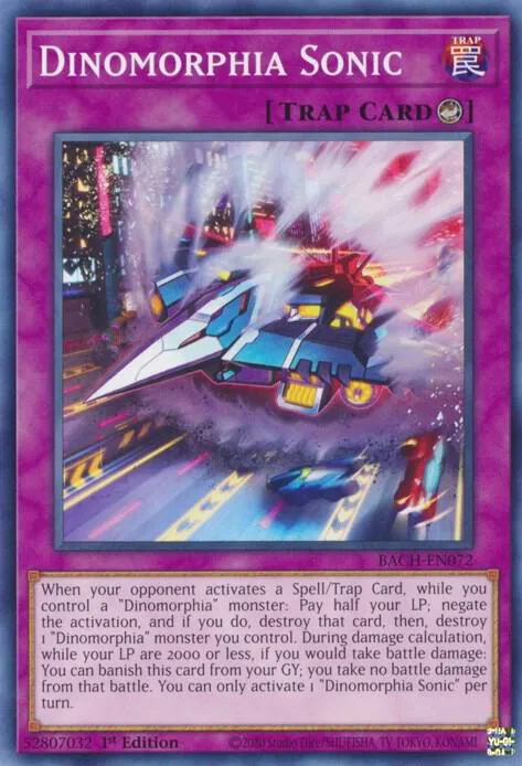 Dinomorphia Sonic — Battle of Chaos (BACH) — Yu-Gi-Oh!