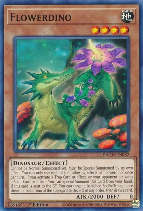Flowerdino — Battle of Chaos (BACH) — Yu-Gi-Oh!