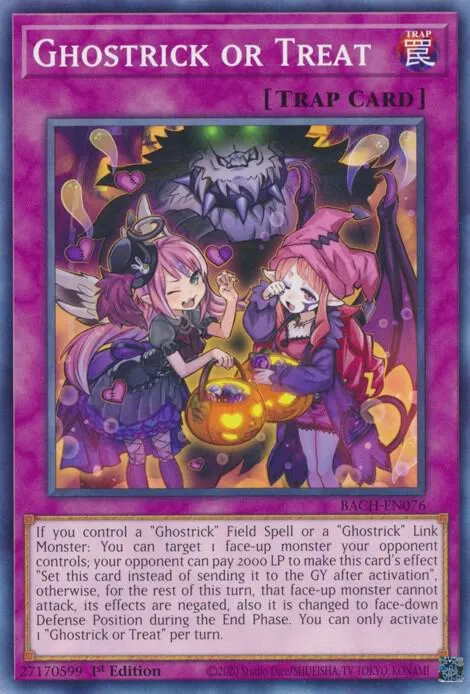 Ghostrick or Treat — Battle of Chaos (BACH) — Yu-Gi-Oh!