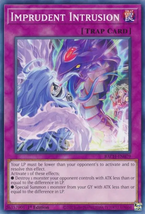 Imprudent Intrusion — Battle of Chaos (BACH) — Yu-Gi-Oh!
