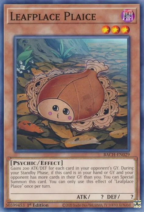 Leafplace Plaice — Battle of Chaos (BACH) — Yu-Gi-Oh!