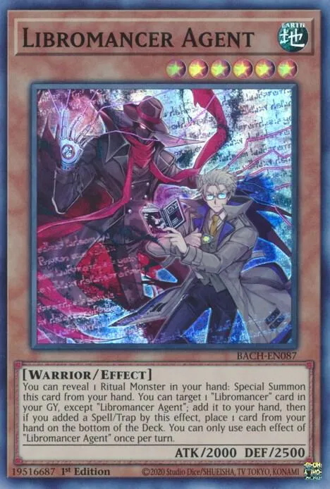 Libromancer Agent — Battle of Chaos (BACH) — Yu-Gi-Oh!