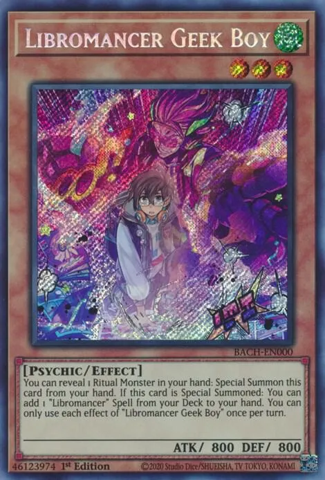 Libromancer Geek Boy — Battle of Chaos (BACH) — Yu-Gi-Oh!
