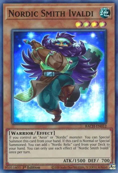 Nordic Smith Ivaldi — Battle of Chaos (BACH) — Yu-Gi-Oh!