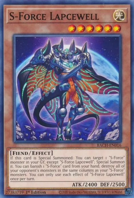 S-Force Lapcewell — Battle of Chaos (BACH) — Yu-Gi-Oh!