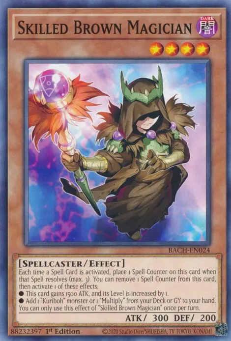 Skilled Brown Magician — Battle of Chaos (BACH) — Yu-Gi-Oh!