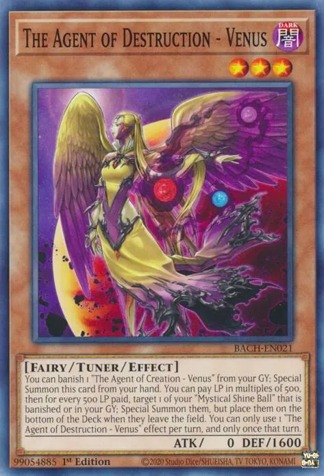 Vénus, Agent de la Destruction from Battle of Chaos (BACH) - Yu-Gi-Oh!