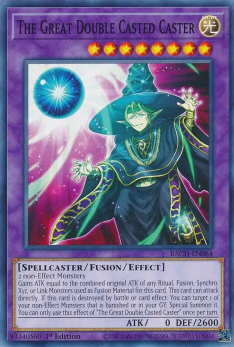The Great Double Casted Caster — Battle of Chaos (BACH) — Yu-Gi-Oh!