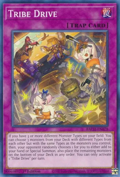 Tribe Drive — Battle of Chaos (BACH) — Yu-Gi-Oh!