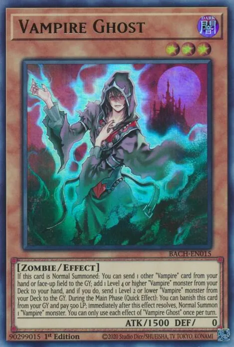 Vampire Ghost from Battle of Chaos (BACH) - Yu-Gi-Oh!