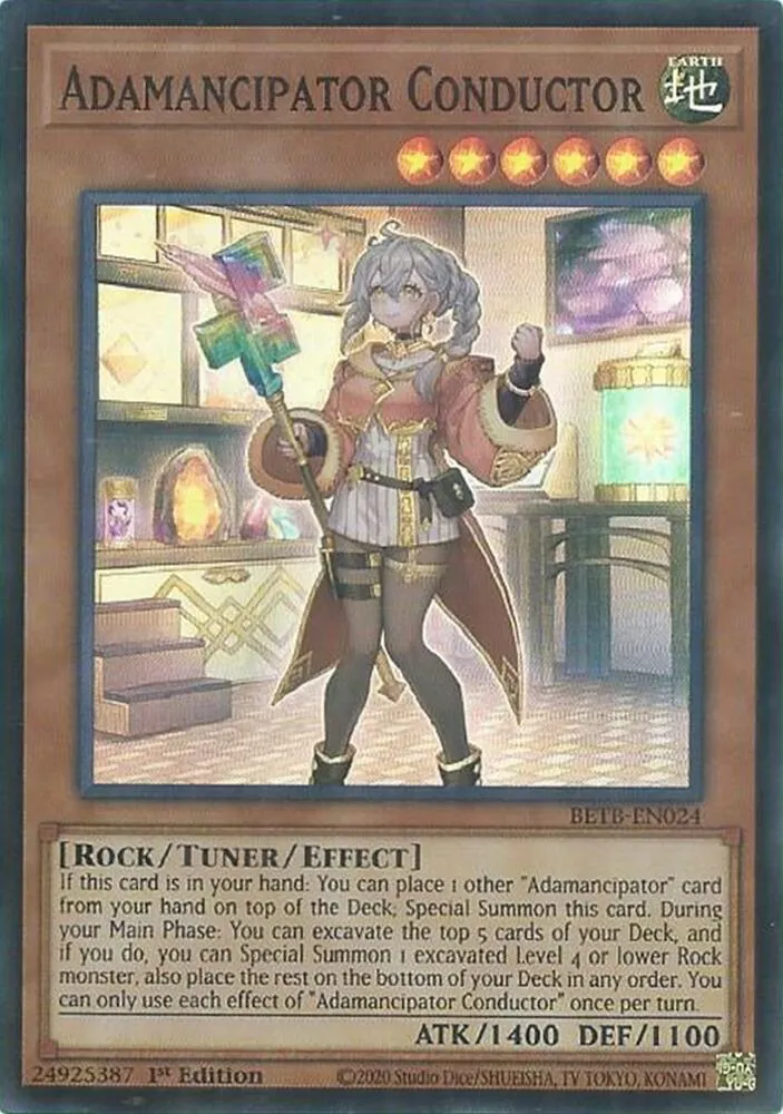 Adamancipator Conductor — Beyond the Brave — Yu-Gi-Oh!