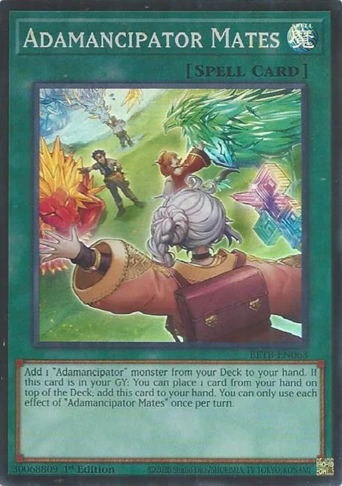Adamancipator Mates — Beyond the Brave — Yu-Gi-Oh!