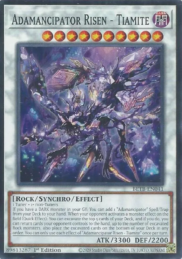 Adamancipator Risen - Tiamite — Beyond the Brave — Yu-Gi-Oh!