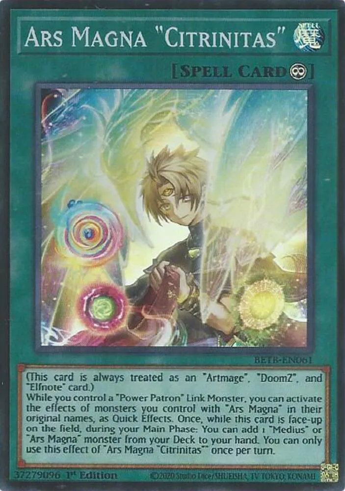Ars Magna "Citrinitas" — Beyond the Brave — Yu-Gi-Oh!