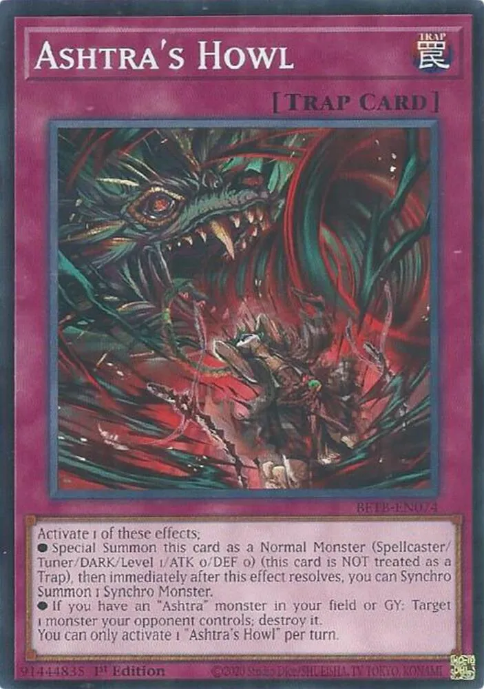 Ashtra's Howl — Beyond the Brave — Yu-Gi-Oh!