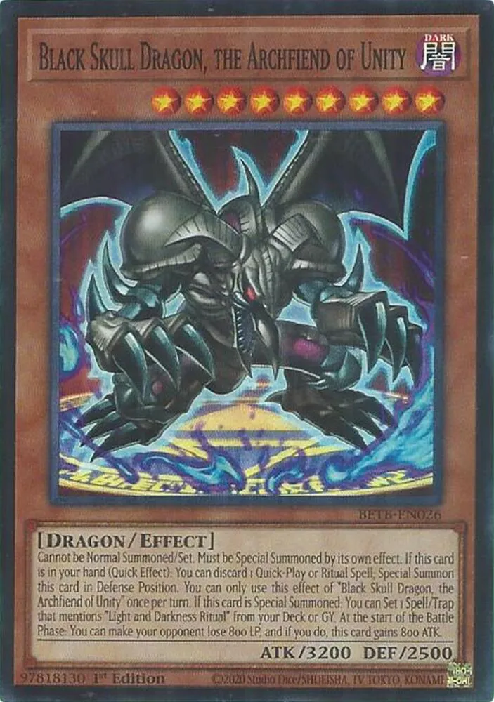 Black Skull Dragon, the Archfiend of Unity — Beyond the Brave — Yu-Gi-Oh!