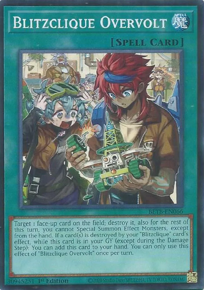 Surtension de la Blitzclique — Beyond the Brave — Yu-Gi-Oh!
