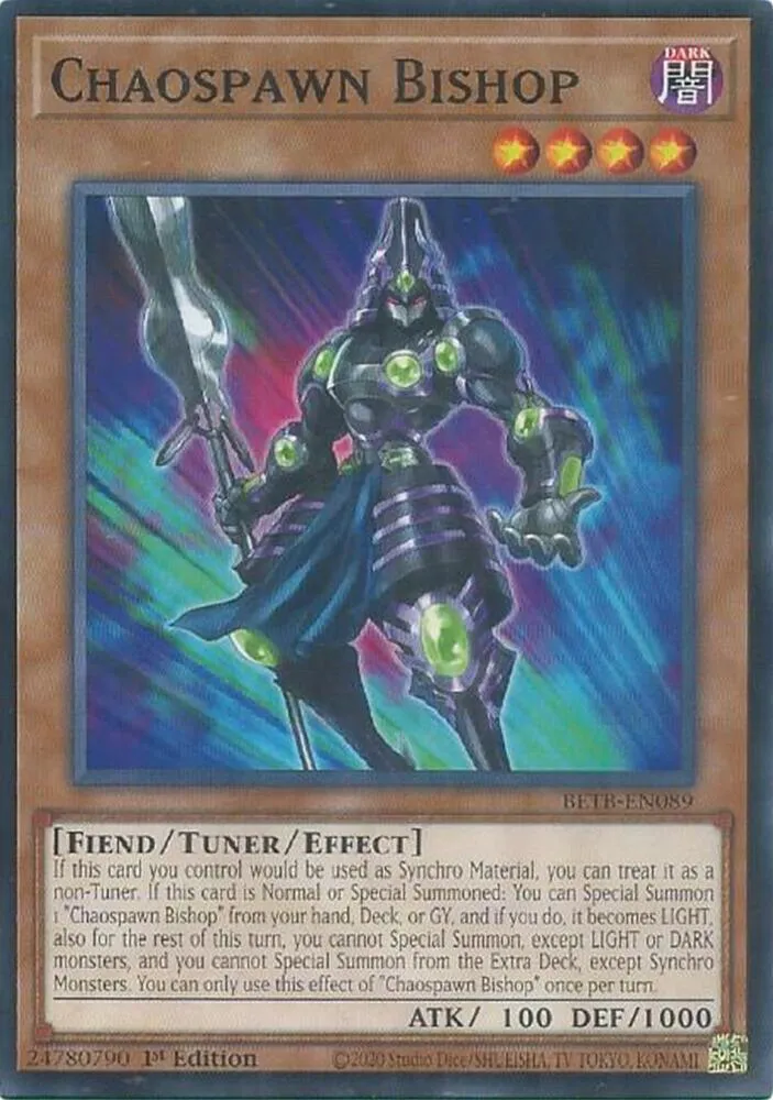 Chaospawn Bishop — Beyond the Brave — Yu-Gi-Oh!