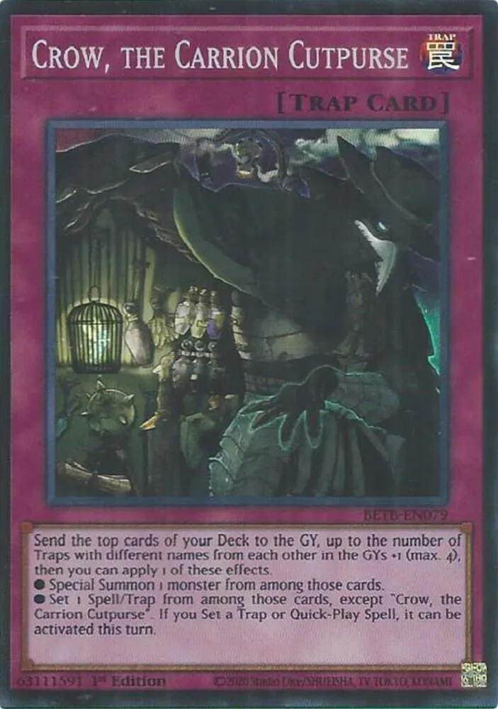 Crow, the Carrion Cutpurse — Beyond the Brave — Yu-Gi-Oh!