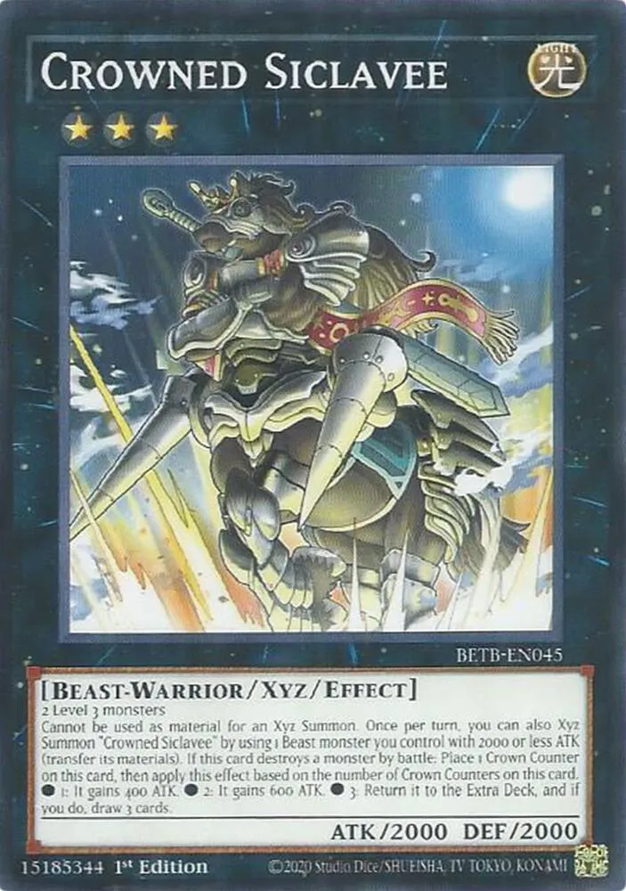Siclavee à Couronne — Beyond the Brave — Yu-Gi-Oh!