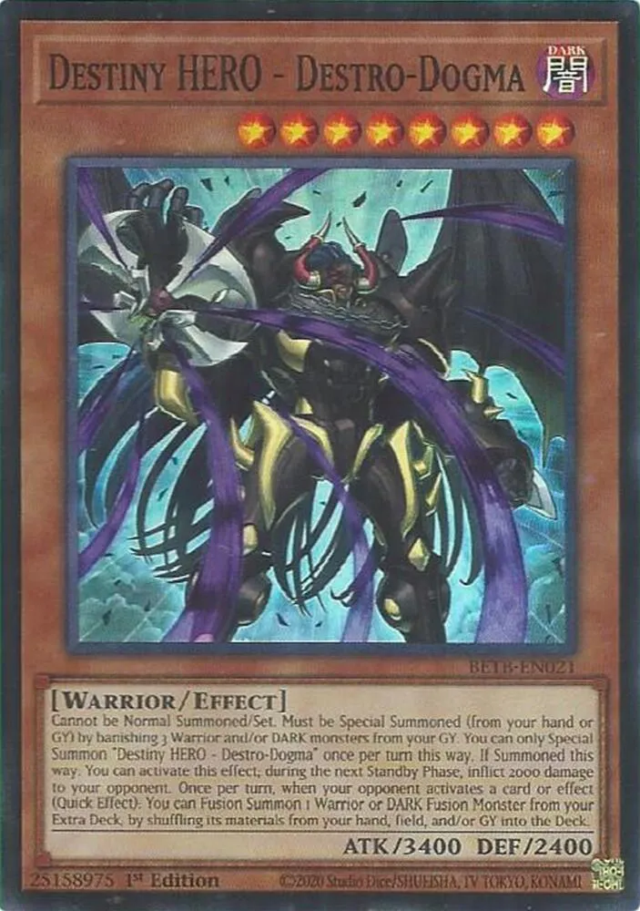 Destiny HERO - Destro-Dogma — Beyond the Brave — Yu-Gi-Oh!