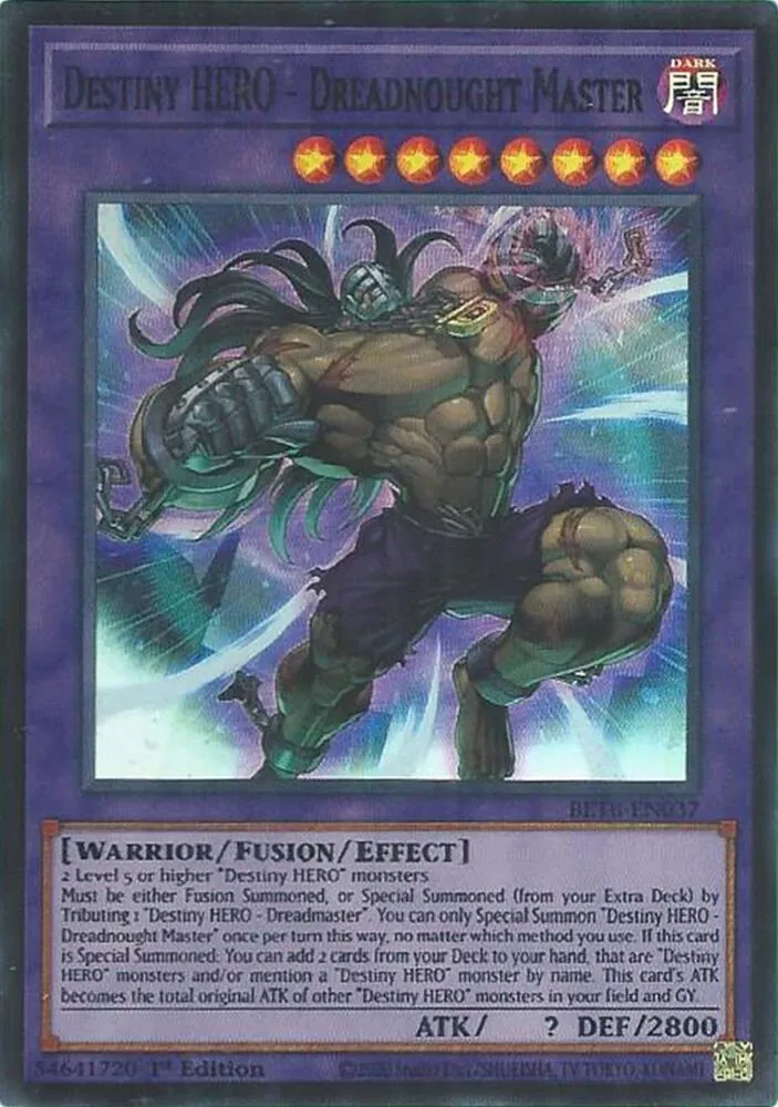 Destiny HERO - Dreadnought Master — Beyond the Brave — Yu-Gi-Oh!