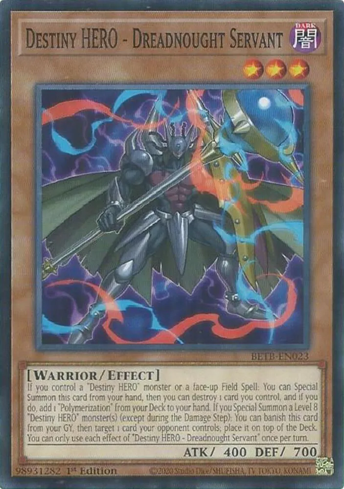Destiny HERO - Dreadnought Servant — Beyond the Brave — Yu-Gi-Oh!