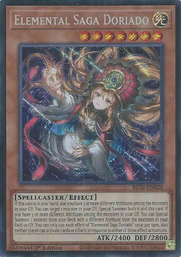 Elemental Saga Doriado — Beyond the Brave — Yu-Gi-Oh!