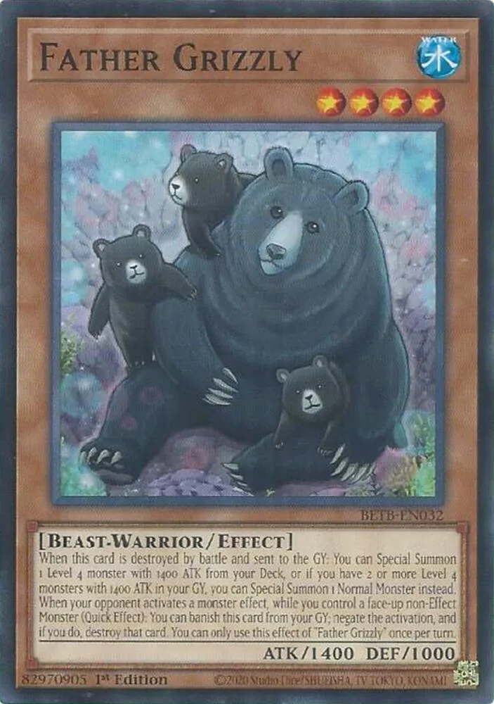 Father Grizzly — Beyond the Brave — Yu-Gi-Oh!