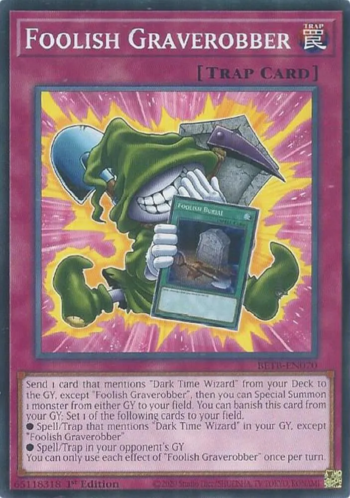 Foolish Graverobber — Beyond the Brave — Yu-Gi-Oh!