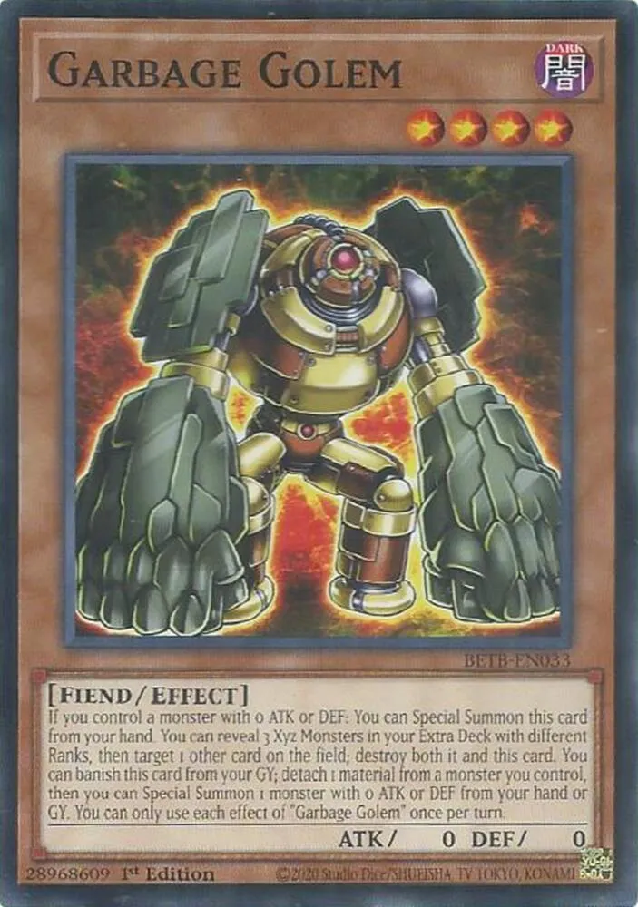 Golem Immondices — Beyond the Brave — Yu-Gi-Oh!