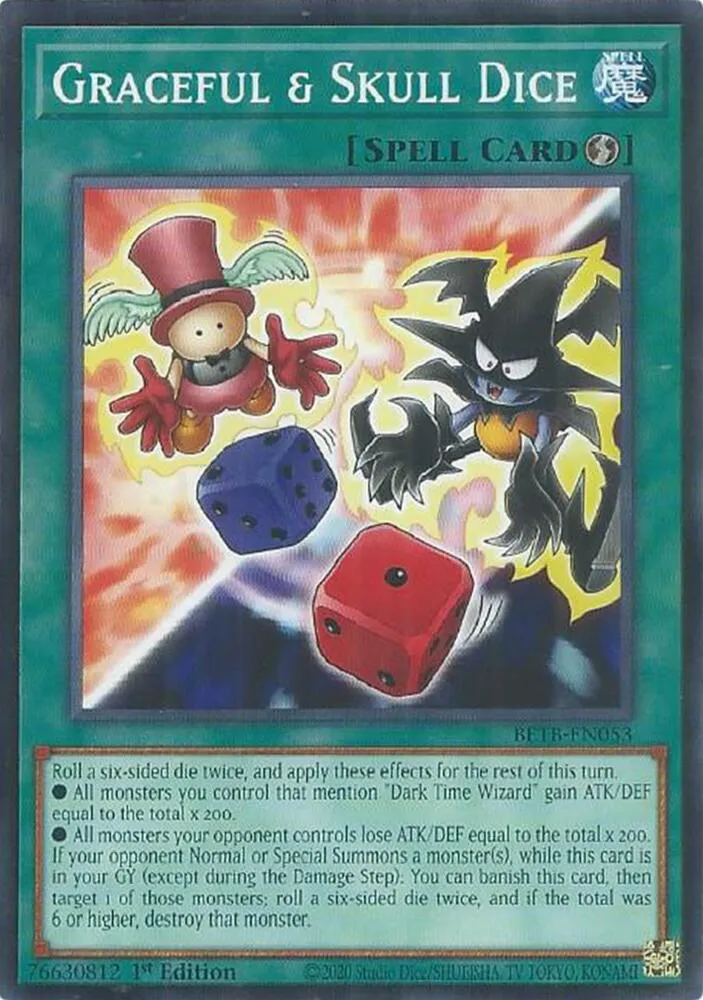 Dé-Crâne et Dé Gracieux from Beyond the Brave - Yu-Gi-Oh!