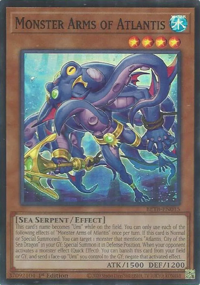 Monster Arms of Atlantis — Beyond the Brave — Yu-Gi-Oh!