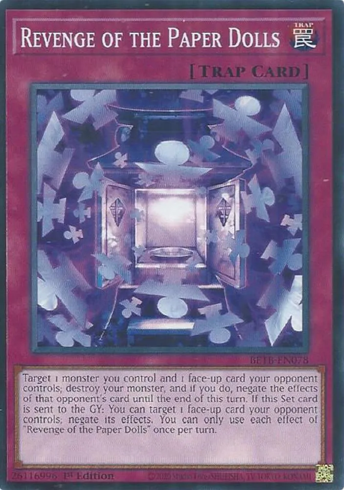 Revanche des Marionnettes en Papier — Beyond the Brave — Yu-Gi-Oh!