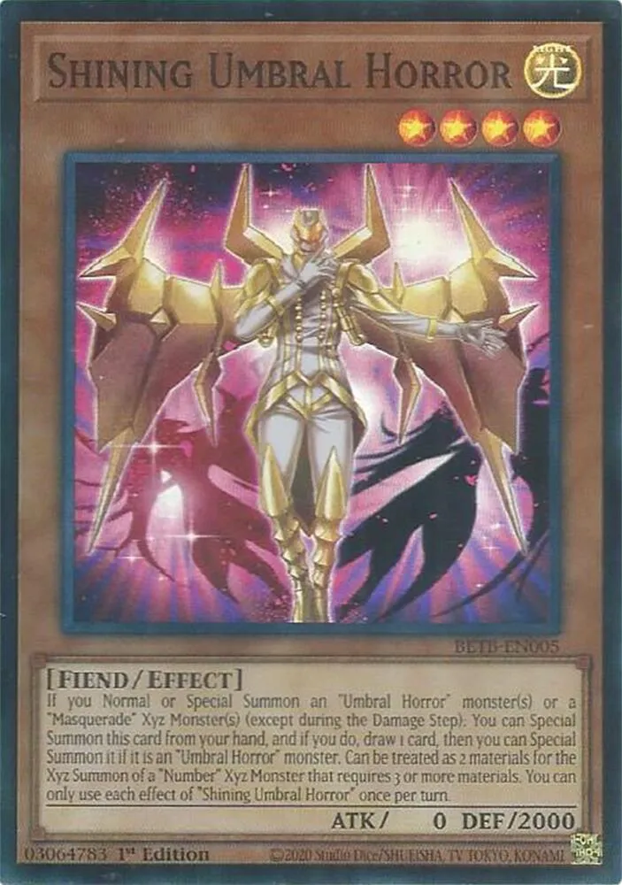 Shining Umbral Horror — Beyond the Brave — Yu-Gi-Oh!